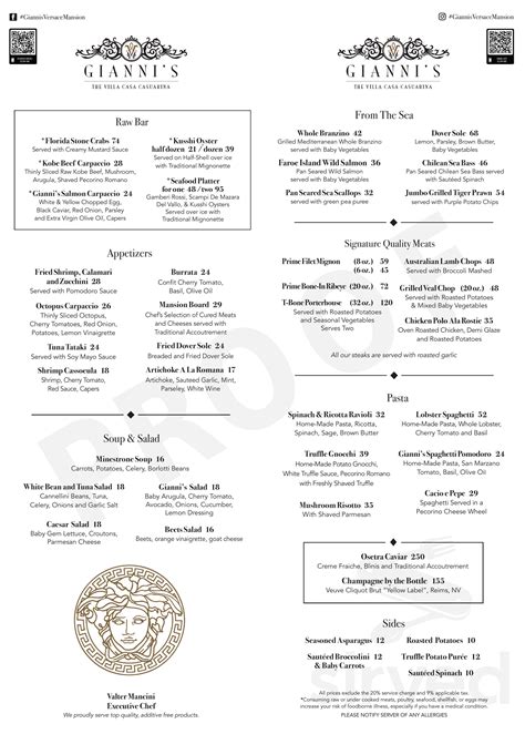 giannis at versace mansion|Versace mansion restaurant menu.